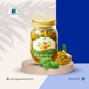 Hoa Đu Đủ Đực Ngâm Mật Ong {Hủ 1 Lít}