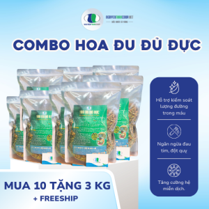 (10Kg) HOA ĐU ĐỦ ĐỰC KHÔ {MUA 10 TẶNG 3KG}