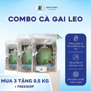 LIỆU TRÌNH COMBO 3KG: CÀ GAI LEO MUA 3 TẶNG 0.5KG